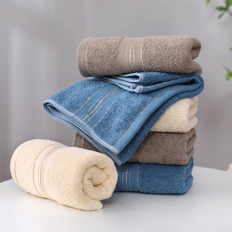 ผ้าเช็ดตัวผ้าฝ้ายแท้เนื้อหนาซึ - Home Textiles Face Towel บทวิจารณ์และราคา